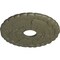 Ekena Millwork Kendall Train Station Medallion (Canopies up to 3 7/8"), 18 1/2"OD x 3 7/8"ID x 1"P, Spartan Stone CM18KDSSF - alternate 3